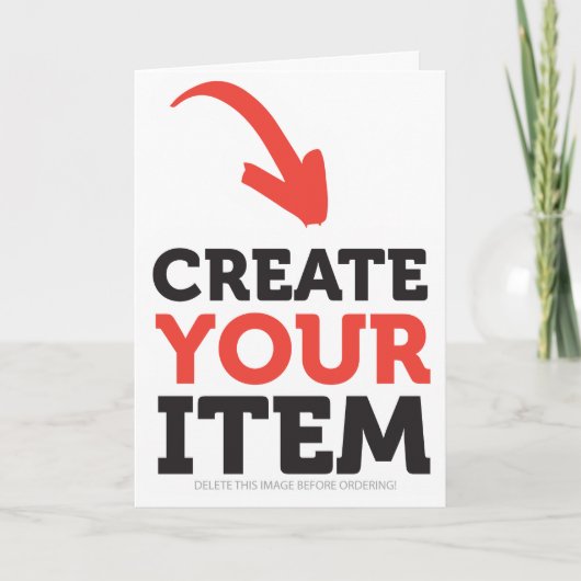 MAAK-JE-EIGEN Aangepast ontwerp kerst uploaden Kaart (Voorkant)