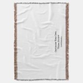 Maak je eigen aangepaste 137cm x 97cm deken (Voorkant Verticaal)