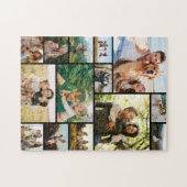 Maak Je Eigen Aangepaste 14 Foto Collage Legpuzzel (Horizontaal)