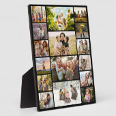 Maak Je Eigen Aangepaste 16 Foto Collage Fotoplaat (Zijkant)