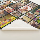 Maak Je Eigen Aangepaste 24 Foto Collage Sherpa Deken (3/4)