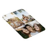 Maak Je Eigen Aangepaste 3 Foto Collage Magneet (Rechterzijde)
