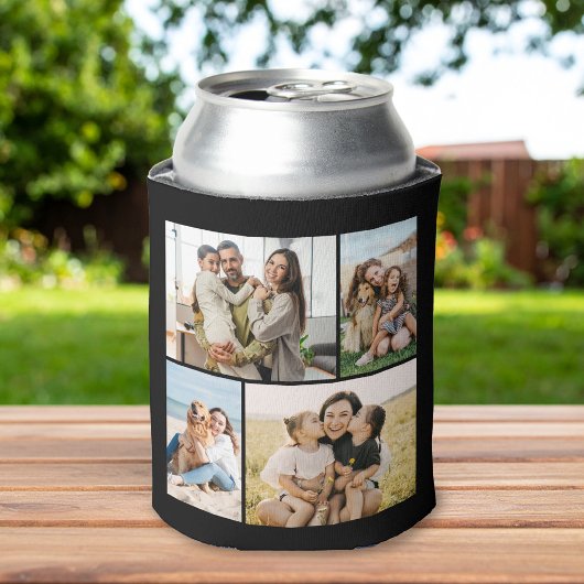 Maak Je Eigen Aangepaste 4 Foto Collage Blikjeskoeler