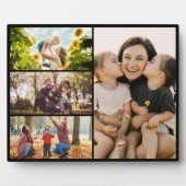 Maak Je Eigen Aangepaste 4 Foto Collage Fotoplaat (Voorkant)