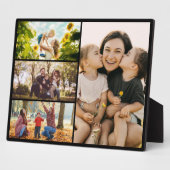 Maak Je Eigen Aangepaste 4 Foto Collage Fotoplaat (Zijkant)