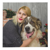 Maak je eigen aangepaste 4 foto collage kubus (Rechts)