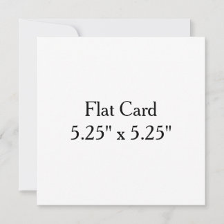 Maak je eigen aangepaste 5,25" x 5,25" platte kaar