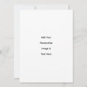 maak je eigen aangepaste 5.5" x 7.5" platte kaart (Achterkant)