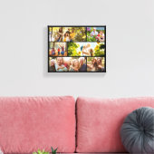 Maak Je Eigen Aangepaste 6 Foto Collage Canvas Afdruk (Insitu (Woonkamer))