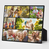 Maak Je Eigen Aangepaste 6 Foto Collage Fotoplaat (Zijkant)
