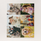Maak Je Eigen Aangepaste 6 Foto Collage Legpuzzel (Verticaal)