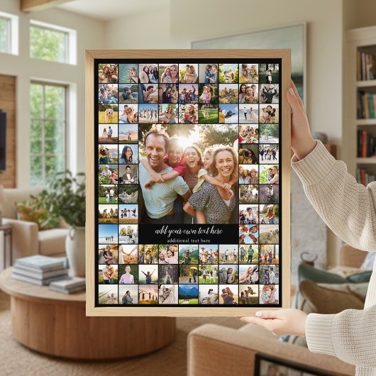 Maak Je Eigen Aangepaste 79 Foto Collage Poster