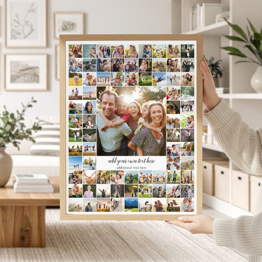 Maak Je Eigen Aangepaste 79 Foto Collage Poster