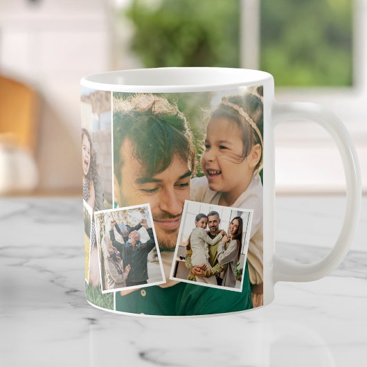 Maak Je Eigen Aangepaste 8 Foto Collage Koffiemok