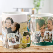 Maak Je Eigen Aangepaste 8 Foto Collage Koffiemok
