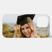 Maak Je Eigen Aangepaste Afstudeerfoto Case-Mate iPhone Case (Achterkant (horizontaal))