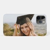 Maak Je Eigen Aangepaste Afstudeerfoto Case-Mate iPhone Case (Achterkant (horizontaal))