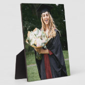 Maak Je Eigen Aangepaste Afstudeerfoto Fotoplaat (Zijkant)