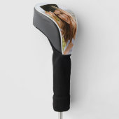 Maak Je Eigen Aangepaste Afstudeerfoto Golfheadcover (Schuin)