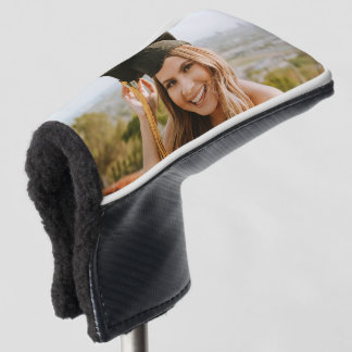 Maak Je Eigen Aangepaste Afstudeerfoto Golfheadcover
