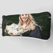 Maak Je Eigen Aangepaste Afstudeerfoto Golfheadcover (Voorkant)
