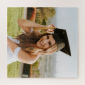Maak Je Eigen Aangepaste Afstudeerfoto Legpuzzel (Horizontaal)