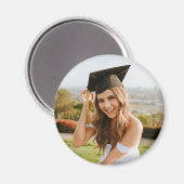 Maak Je Eigen Aangepaste Afstudeerfoto Magneet (Voorkant / Achterkant)