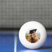 Maak Je Eigen Aangepaste Afstudeerfoto Pingpongbal (Net)
