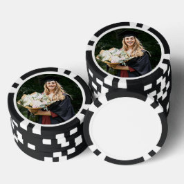 Maak Je Eigen Aangepaste Afstudeerfoto Poker Chips