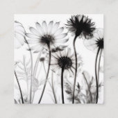 Maak Je Eigen Aangepaste B&W Röntgenfoto Wilde Blo Informatiekaartje (Achterkant)