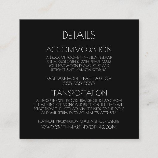 Maak Je Eigen Aangepaste B&W Röntgenfoto Wilde Blo Informatiekaartje (Voorkant)