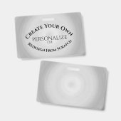 Maak Je Eigen Aangepaste Badge (Voor- en achterkant)