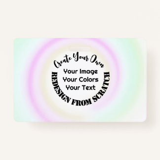 Maak je eigen aangepaste badge