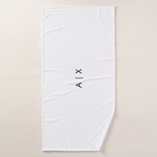 Maak je eigen aangepaste badhanddoek (Badhanddoek)