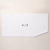 Maak je eigen aangepaste badhanddoek (Badhanddoek)