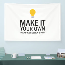 Maak Je Eigen Aangepaste Banner | Gepersonaliseerd