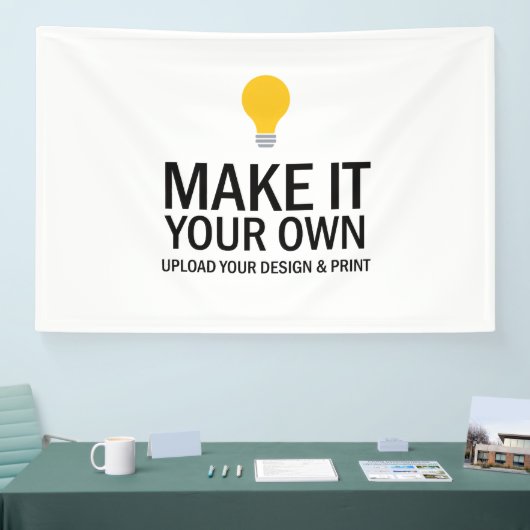 Maak Je Eigen Aangepaste Banner | Gepersonaliseerd (Beurs)