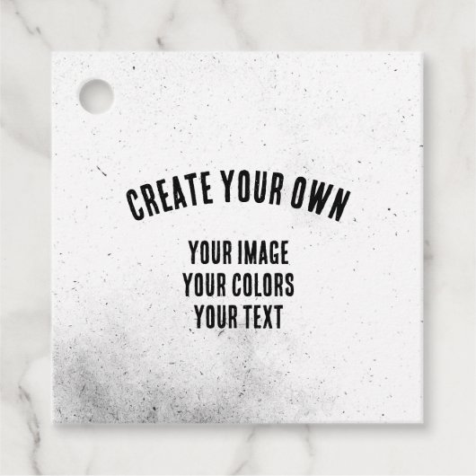 Maak je eigen aangepaste bedankjes labels (Voorkant)