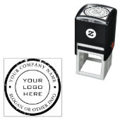 Maak je eigen aangepaste bedrijfslogo zelfinktende stempel (In situ)