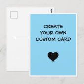 Maak je eigen aangepaste briefkaart (Voorkant / Achterkant)