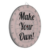 Maak je eigen aangepaste cadeau dartbord (Voorkant Links)