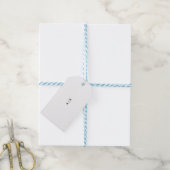 Maak je eigen aangepaste cadeaulabel (Met Touw)