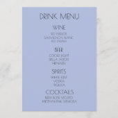 Maak Je Eigen Aangepaste Drankje Menu (Voorkant)