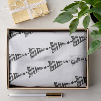 Maak Je Eigen Aangepaste Eenvoudige Kerstboom Tissuepapier