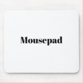 Maak Je Eigen Aangepaste Eenvoudige Muismat (Voorkant)