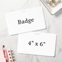 Maak Je Eigen Aangepaste Eenvoudige Ontwerp Badge