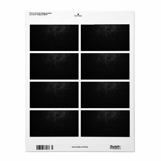 Maak je eigen aangepaste etiket (Full Sheet)