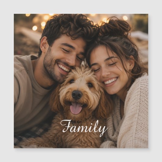 Maak je eigen aangepaste familie (Voorkant)