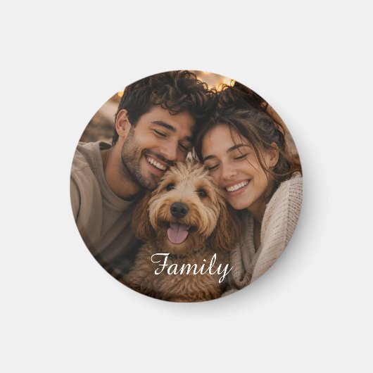 Maak je eigen aangepaste familie magneet (Voorkant)