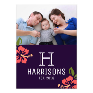Maak je eigen aangepaste familiefoto foto afdruk